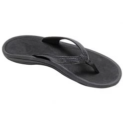 OLUKAI Women's Kulapa Kai Sandals -Women’s Clothing, Shoes & Accessories Official Shop 15010093S BLACK