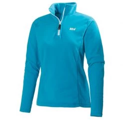 HELLY HANSEN Women's Daybreaker Half-Zip Fleece -Women’s Clothing, Shoes & Accessories Official Shop 15022429S FROZEN BLUE LRG