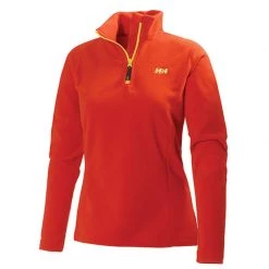 HELLY HANSEN Women's Daybreaker Half-Zip Fleece -Women’s Clothing, Shoes & Accessories Official Shop 15022429S SUNRISE LRG