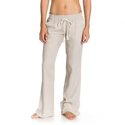 ROXY Women's Oceanside Pants -Women’s Clothing, Shoes & Accessories Official Shop 15566987S NEW STONE LRG
