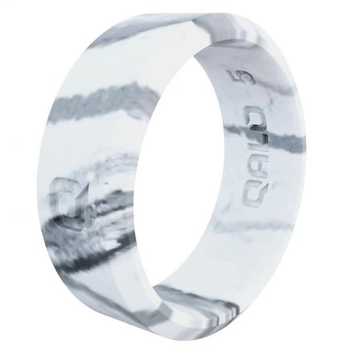 QALO Women's Modern White Marble Silicone Ring, Size 06 -Women’s Clothing, Shoes & Accessories Official Shop 20118246 1500.03112020023217
