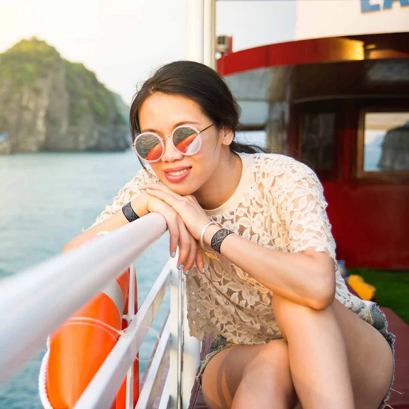 BLISSLETS Cecilia Duo Nausea Relief Bracelet, Medium 3 BLISSLETS Cecilia Duo Nausea Relief Bracelet, Medium - Image 3