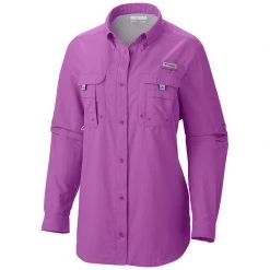 COLUMBIA Women's PFG Bahama™ Shirt -Women’s Clothing, Shoes & Accessories Official Shop P012110334S CORAL FLAME LRG