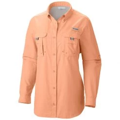 COLUMBIA Women's PFG Bahama™ Shirt -Women’s Clothing, Shoes & Accessories Official Shop P012110334S PEACH LRG