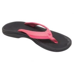 OLUKAI Women's Ohana Sandals -Women’s Clothing, Shoes & Accessories Official Shop P012275947 GUAVA JELLY BLACK 1500