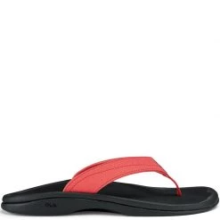 OLUKAI Women's Ohana Sandals -Women’s Clothing, Shoes & Accessories Official Shop P012275947 HOT CORAL BLACK 1500.10052021020007