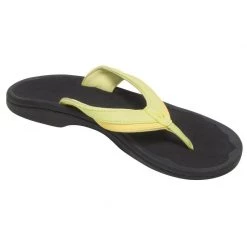 OLUKAI Women's Ohana Sandals -Women’s Clothing, Shoes & Accessories Official Shop P012275947 PINEAPPLE BLACK 1500