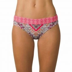 PRANA Women's Ramba Bikini Bottoms 41 PRANA Women's Ramba Bikini Bottoms -Women’s Clothing, Shoes & Accessories Official Shop P013981113 CARMINE PINK MARRAKESH 1500
