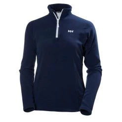 HELLY HANSEN Women's Daybreaker Half-Zip Fleece -Women’s Clothing, Shoes & Accessories Official Shop P015022429S EVENING BLUE 1500