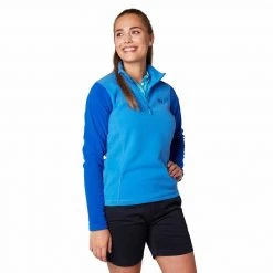 HELLY HANSEN Women's Daybreaker Half-Zip Fleece -Women’s Clothing, Shoes & Accessories Official Shop P015022429 BLUE WATER 1500