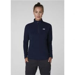 HELLY HANSEN Women's Daybreaker Half-Zip Fleece -Women’s Clothing, Shoes & Accessories Official Shop P015022429 NAVY 1500.01022019023018