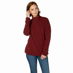 HELLY HANSEN Women's Daybreaker Half-Zip Fleece -Women’s Clothing, Shoes & Accessories Official Shop P015022429 PORT 1500
