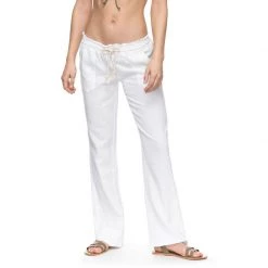 ROXY Women's Oceanside Pants -Women’s Clothing, Shoes & Accessories Official Shop P015566987 SEA SALT 1500.01032019010009