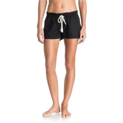 ROXY Women's Oceanside Shorts -Women’s Clothing, Shoes & Accessories Official Shop P015991094S TRUE BLACK 1500