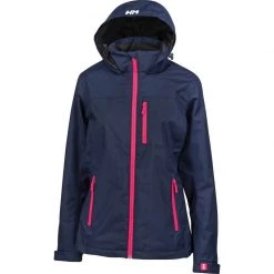 HELLY HANSEN Women's Halifax Crew Midlayer Hooded Jacket -Women’s Clothing, Shoes & Accessories Official Shop P016982191S EVENING BLUE 1500