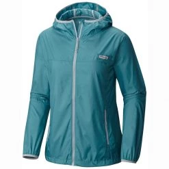 COLUMBIA Women's PFG Tidal Windbreaker -Women’s Clothing, Shoes & Accessories Official Shop P017765470 TEAL CIRRUS GREY 1500