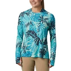 COLUMBIA Women's PFG Super Tidal™ Hoodie -Women’s Clothing, Shoes & Accessories Official Shop P017765611 DOLPHIN TROPICAL PRINT 1500.20022020113104