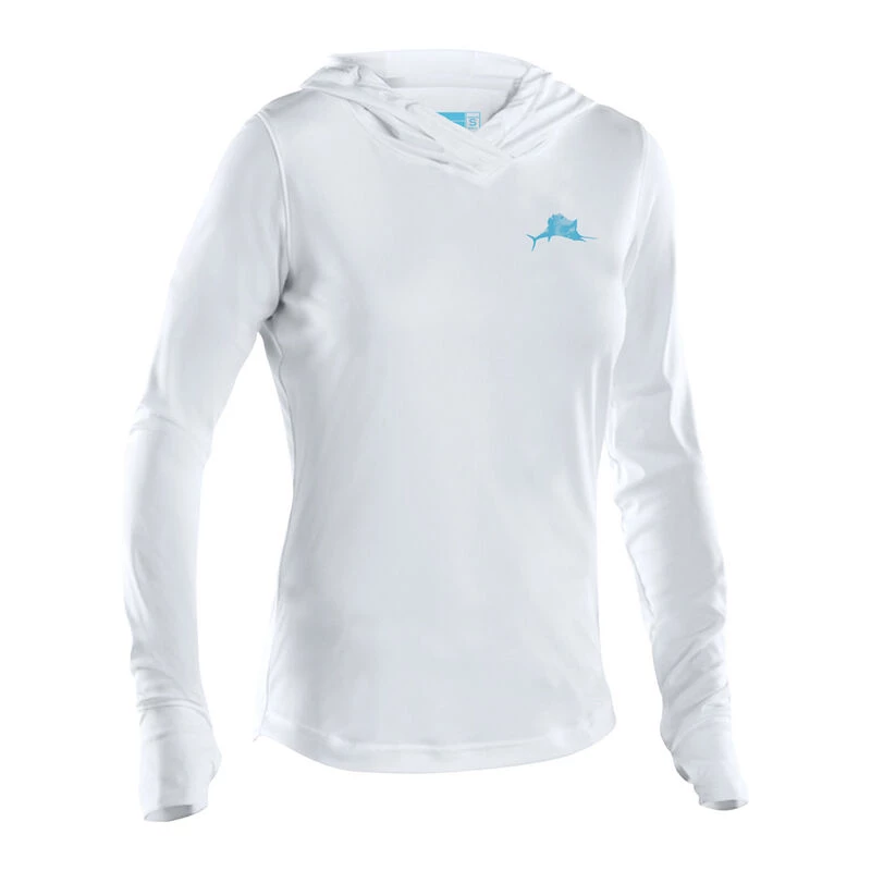 PELAGIC Women's UltraTek Hooded Sun Shirt 4 PELAGIC Women's UltraTek Hooded Sun Shirt - Image 4