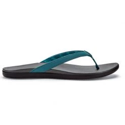 OLUKAI Women's Ho'opio Sandals -Women’s Clothing, Shoes & Accessories Official Shop P017802042 DEEP TEAL CHARCOAL 1500.18102019120118