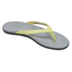 OLUKAI Women's Ho'opio Sandals -Women’s Clothing, Shoes & Accessories Official Shop P017802042 PINEAPPLE PALE GRAY 1500