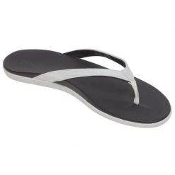 OLUKAI Women's Ho'opio Sandals -Women’s Clothing, Shoes & Accessories Official Shop P017802042 WHITE BLACK 1500
