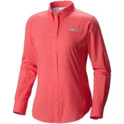 COLUMBIA Women's PFG Tamiami™ II Shirt -Women’s Clothing, Shoes & Accessories Official Shop P018186692 BRIGHT GERANIUM 1500.15012019033104