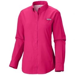 COLUMBIA Women's PFG Tamiami™ II Shirt -Women’s Clothing, Shoes & Accessories Official Shop P018186692 BRIGHT ROSE 1500
