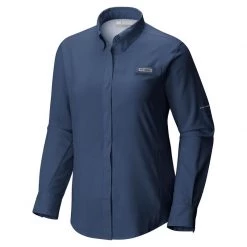 COLUMBIA Women's PFG Tamiami™ II Shirt -Women’s Clothing, Shoes & Accessories Official Shop P018186692 NIGHT TIDE 1500