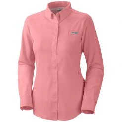 COLUMBIA Women's PFG Tamiami™ II Shirt -Women’s Clothing, Shoes & Accessories Official Shop P018186692 SORBET LRG
