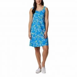 COLUMBIA Women's PFG Freezer™ III Dress 68 COLUMBIA Women's PFG Freezer™ III Dress -Women’s Clothing, Shoes & Accessories Official Shop P018186742 AZURE BLUE ARCHIVE PALMS PRINT 1500.10092020090116