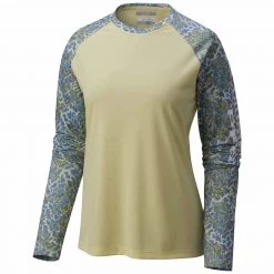 COLUMBIA Women's PFG Super Tidal™ Shirt -Women’s Clothing, Shoes & Accessories Official Shop P018186817 ENDIVE PRINT 1500