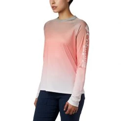 COLUMBIA Women's PFG Super Tidal™ Shirt -Women’s Clothing, Shoes & Accessories Official Shop P018186817 TIKI PINK GRADIENT 1500.20022020113418