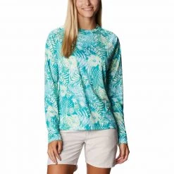 COLUMBIA Women's PFG Super Tidal™ Shirt -Women’s Clothing, Shoes & Accessories Official Shop P018186817 TROPIC WATER BATIK FLORAL PRINT 1500.25032021113404