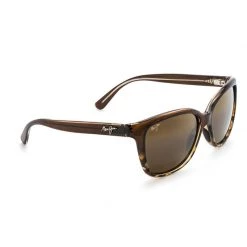 MAUI JIM Women's Starfish Polarized Sunglasses -Women’s Clothing, Shoes & Accessories Official Shop P018461640 TRANSLUCENT CHOCOLATE WITH TORTOISE FRAME HCL BRONZE LENS 1500.27112019013003