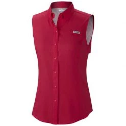 COLUMBIA Women's PFG Tamiami™ Tank Top -Women’s Clothing, Shoes & Accessories Official Shop P018478271 BRIGHT ROSE LRG