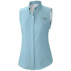 COLUMBIA Women's PFG Tamiami™ Tank Top -Women’s Clothing, Shoes & Accessories Official Shop P018478271 CLEAR BLUE LRG