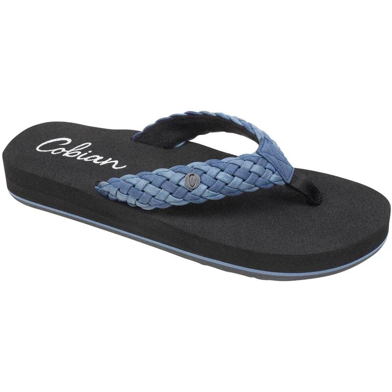 COBIAN Women's Braided Bounce Flip-Flop Sandals 2 COBIAN Women's Braided Bounce Flip-Flop Sandals - Image 2