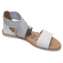 SOREL Women's Ella Sandals -Women’s Clothing, Shoes & Accessories Official Shop P018571810 WHITE SILVER 1500