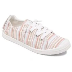 ROXY Women's Bayshore III Sneakers -Women’s Clothing, Shoes & Accessories Official Shop P018719476 WHITE PINK 1500.23122020073008