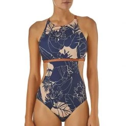 PATAGONIA Women's Nireta One-Piece Swimsuit -Women’s Clothing, Shoes & Accessories Official Shop P018892604 VALLEY FLORA ROSEWATER 1500.20032019033055