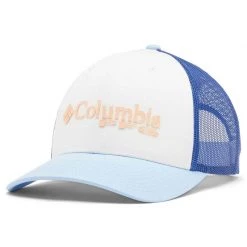 COLUMBIA Women's PFG Mesh™ Ball Cap -Women’s Clothing, Shoes & Accessories Official Shop P018919415 WHITE VIVID BLUE SAIL PFG 1500.22032021103012