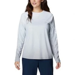 COLUMBIA Women's Tidal Deflector™ Shirt -Women’s Clothing, Shoes & Accessories Official Shop P019217124 CITY GREY GRADIENT 1500.10092020090349