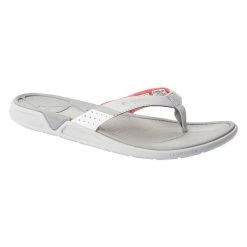COLUMBIA Women's Rostra PFG Flip-Flop Sandals -Women’s Clothing, Shoes & Accessories Official Shop P019228345 GREY ICE RED CORAL 1500.21082018123012