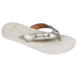 SPERRY Women's Adriatic Flip-Flop Sandals -Women’s Clothing, Shoes & Accessories Official Shop P019261460 PLATINUM 1500.19022019110050