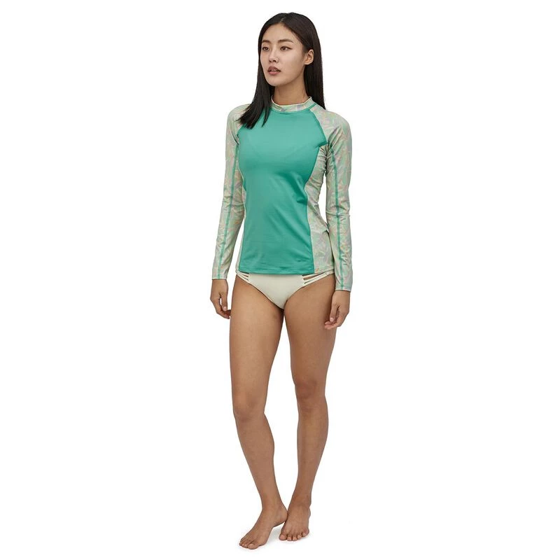 PATAGONIA Women's Microswell Rash Guard 2 PATAGONIA Women's Microswell Rash Guard - Image 2