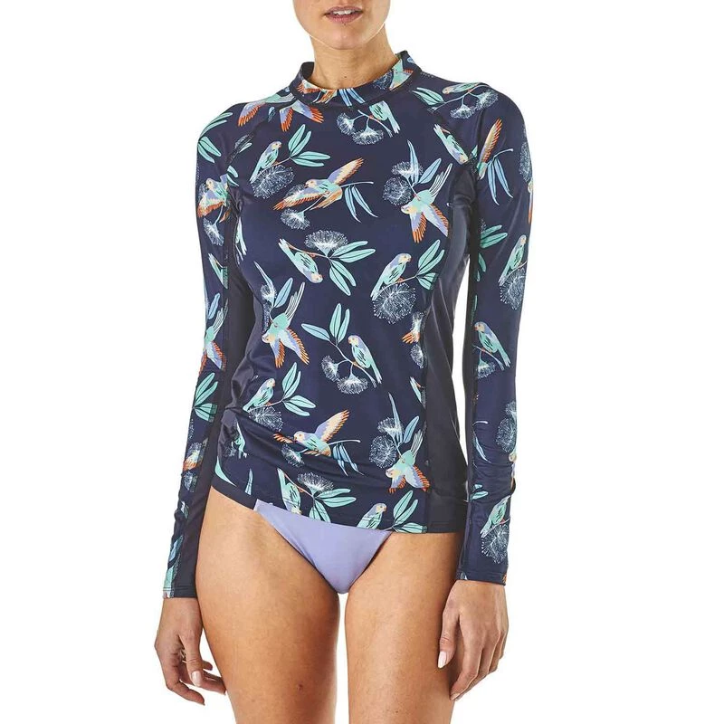 PATAGONIA Women's Microswell Rash Guard 3 PATAGONIA Women's Microswell Rash Guard - Image 3