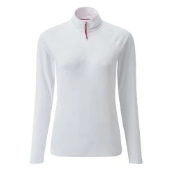 GILL Women's UV Tec 1/2 Zip Shirt -Women’s Clothing, Shoes & Accessories Official Shop P019368588 WHITE 1500.21112018030124