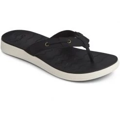 SPERRY Women's Adriatic Skip Lace Leather Flip-Flop Sandals