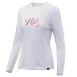 HUK Women's Icon X Solid Shirt -Women’s Clothing, Shoes & Accessories Official Shop P019833730 WHITE 1500.16032020090024