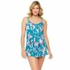 PENBROOKE Women's Vintage Floral One-Piece Swimsuit
